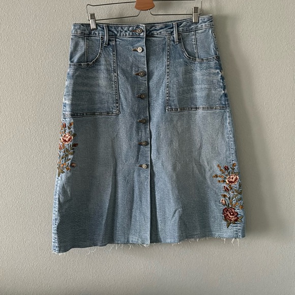 DRIFTWOOD Dresses & Skirts - Driftwood Carrie Summer Long Denim Skirt